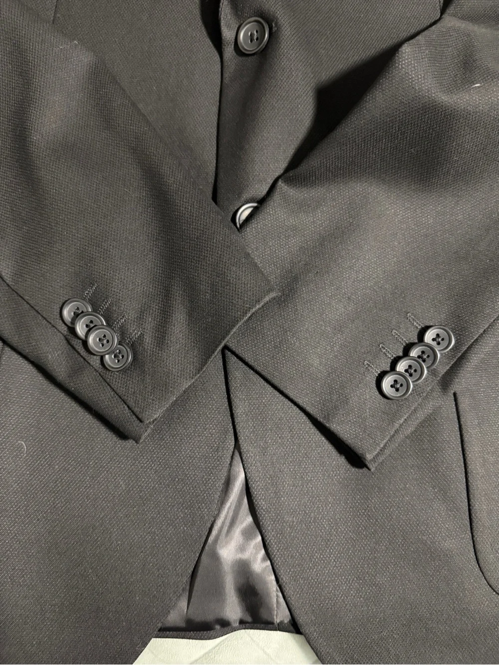 Banana Republic Black Tailored Fit Blazer